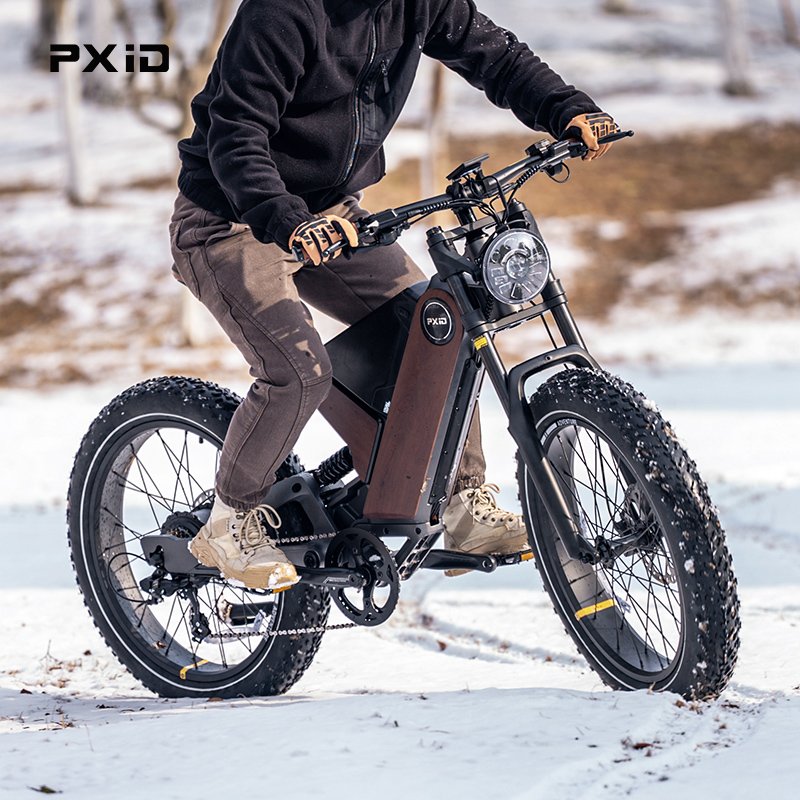 pxid ebike Fat Tire fatbike 24inch electric mountain bike mtb