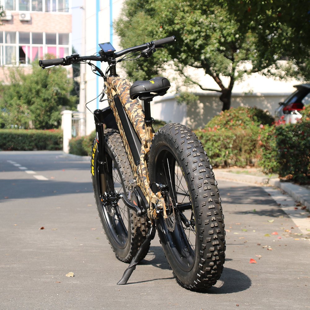 eu warehouse 1000W fat ebike full suspension electric mountain bike