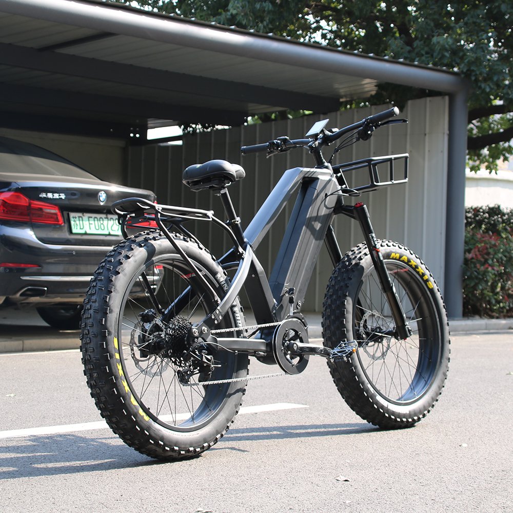 eu warehouse 1000W fat ebike full suspension electric mountain bike