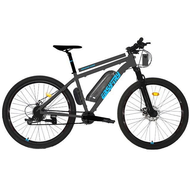 Fashion color popular model mtb electric bike Aluminum alloy material e bike cycling Disc Brake electric mountain bike