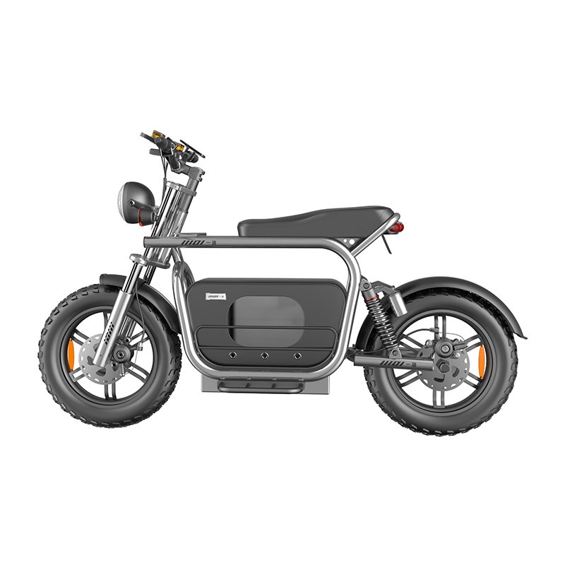 Cafe Racer Style Motorcycle Electric Moped Ebike 20inch Tire 48V 750w/1500w Electric Mountain Bike Bicycle With Big Trunk