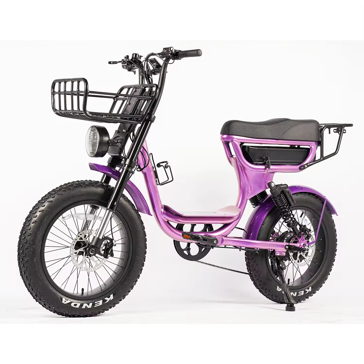 US EU Warehouse Stock Man Style Step-over Multi-color Electric Dirt Bike 750W16Ah Electric Bicycle Hybrid Fatbike Ebike