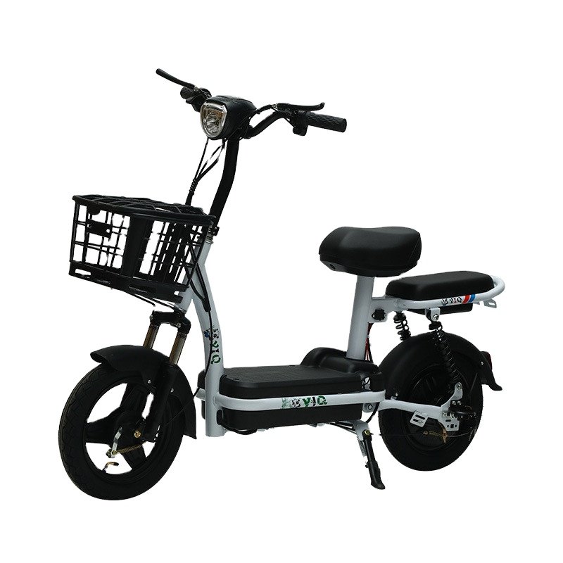 2023 Urban Electric Bicycle for Ladies 350 W Two-Wheeled Long Range 48 V City Electric Scooter Lead-Acid Battery Power Supply