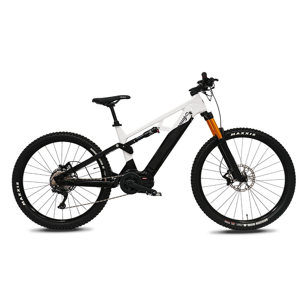 High Performance 27.5" 500w Bafang G521 Mid Drive Torque Sensor M600 Ebike Full Suspension Ebike
