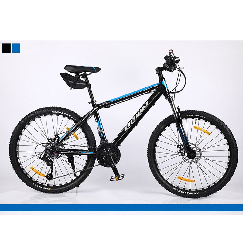 26inch Impasse Adult Mountain Bike Aluminum Frame 21- Speed Rear Derailleur Front and Rear Disc Brakes Outdoor Riding Bike