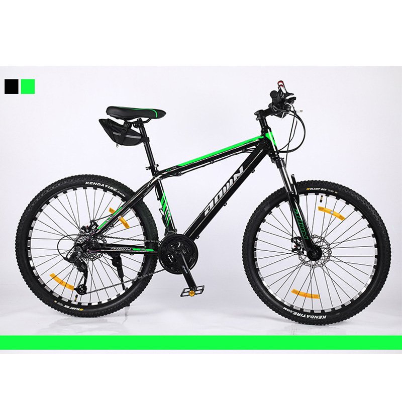 26inch Impasse Adult Mountain Bike Aluminum Frame 21- Speed Rear Derailleur Front and Rear Disc Brakes Outdoor Riding Bike