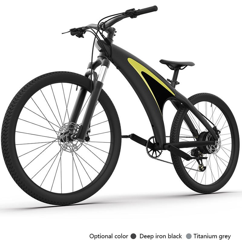 High Quality 48v 45km Foldable Electric Bike 9 Speed Mechanical Transmission Removable Lithium Battery LED Digital Features