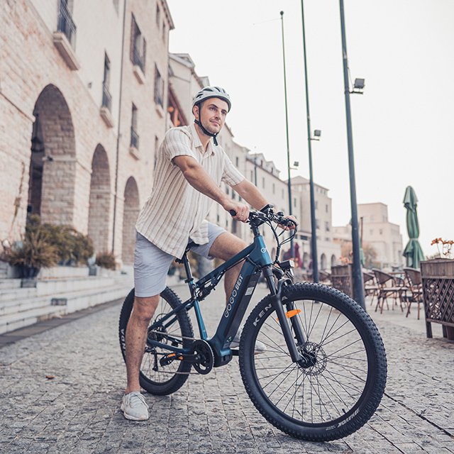 48V 10AH Removable Battery Long Range 350W Motor Mid Drive Ebike Go Go Best GM27 Electric City Bike Eu Us Warehouse