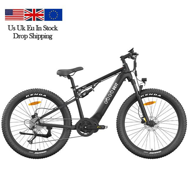 48V 10AH Removable Battery Long Range 350W Motor Mid Drive Ebike Go Go Best GM27 Electric City Bike Eu Us Warehouse