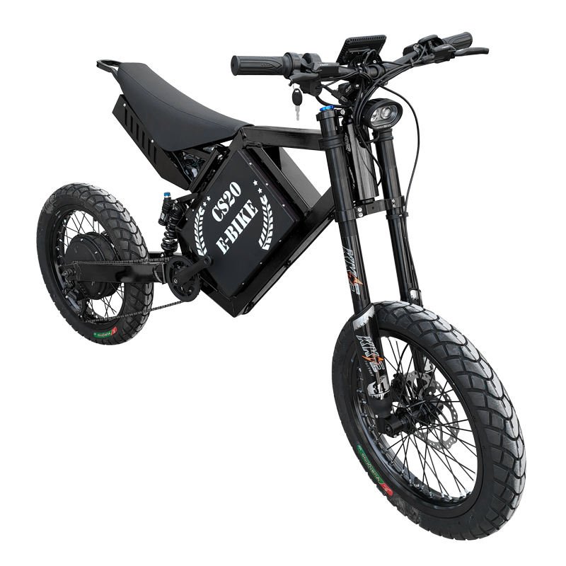 High Performance Electric Mountain Bike 72V 8000W 12000W Powerful Electric Dirt Bike 19inch Fat Tire E-Bike for Adult