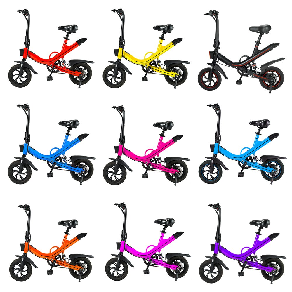 EU Warehouse OUXI V1 V5 V6 350W 500W 600W 12'' 14'' 16'' Folding e Bike Pedal Assist Electric City Bike Electric Bike
