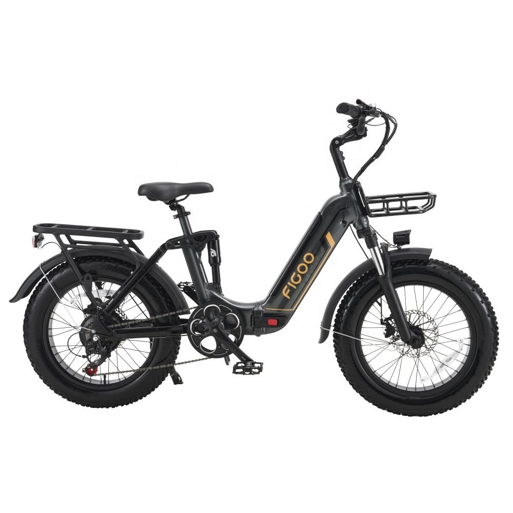 Adult mountain bike full suspension folding electric fat tire bike 1000w 48v 15ah high speed 45km/h electric bike