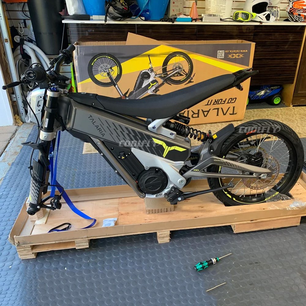 60V talaria electric xxx bike 5000w full suspension dirt bike X3