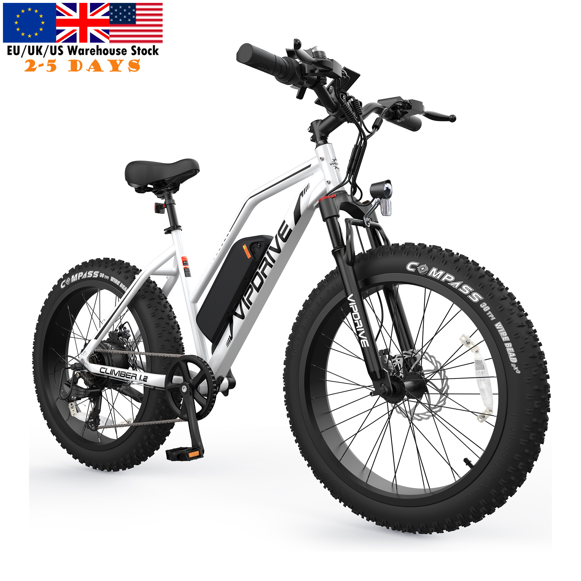 Canada Stock Step-Thru Electric Mountain Bike 26" Fat Tire 48V 500W Brushless Snow Bike 48V 13AH Long Range MTB Ebike