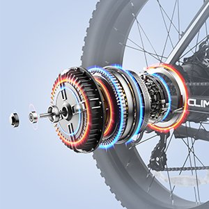 Canada Stock Step-Thru Electric Mountain Bike 26" Fat Tire 48V 500W Brushless Snow Bike 48V 13AH Long Range MTB Ebike