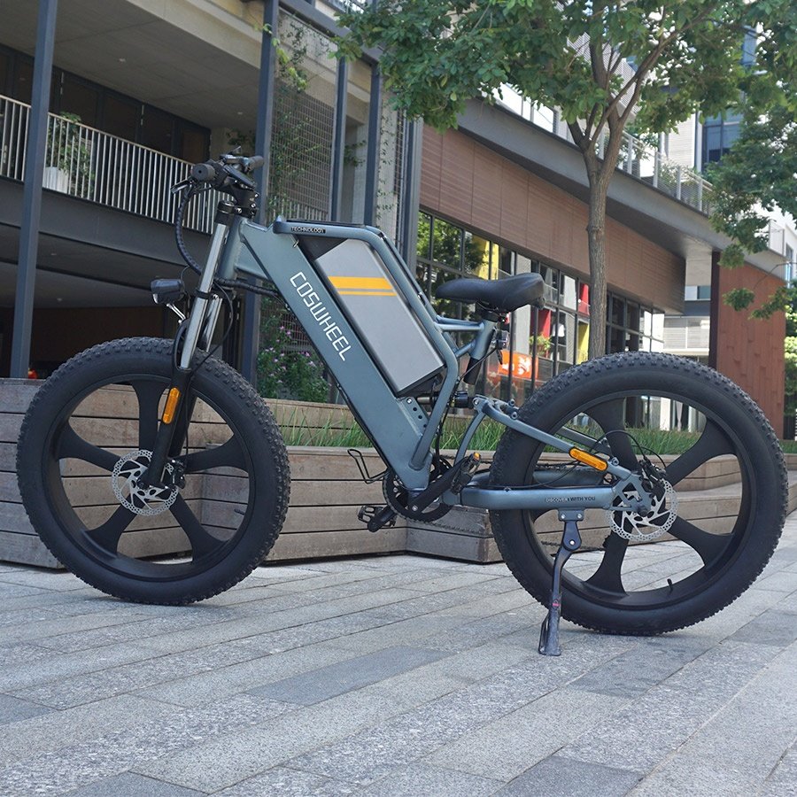 Coswheel T26 E-Bicycle Electric Eu Us Warehouse Road Fat Tire Mountain Dirt City Bike E-Bike Electric Bicycle Ebike
