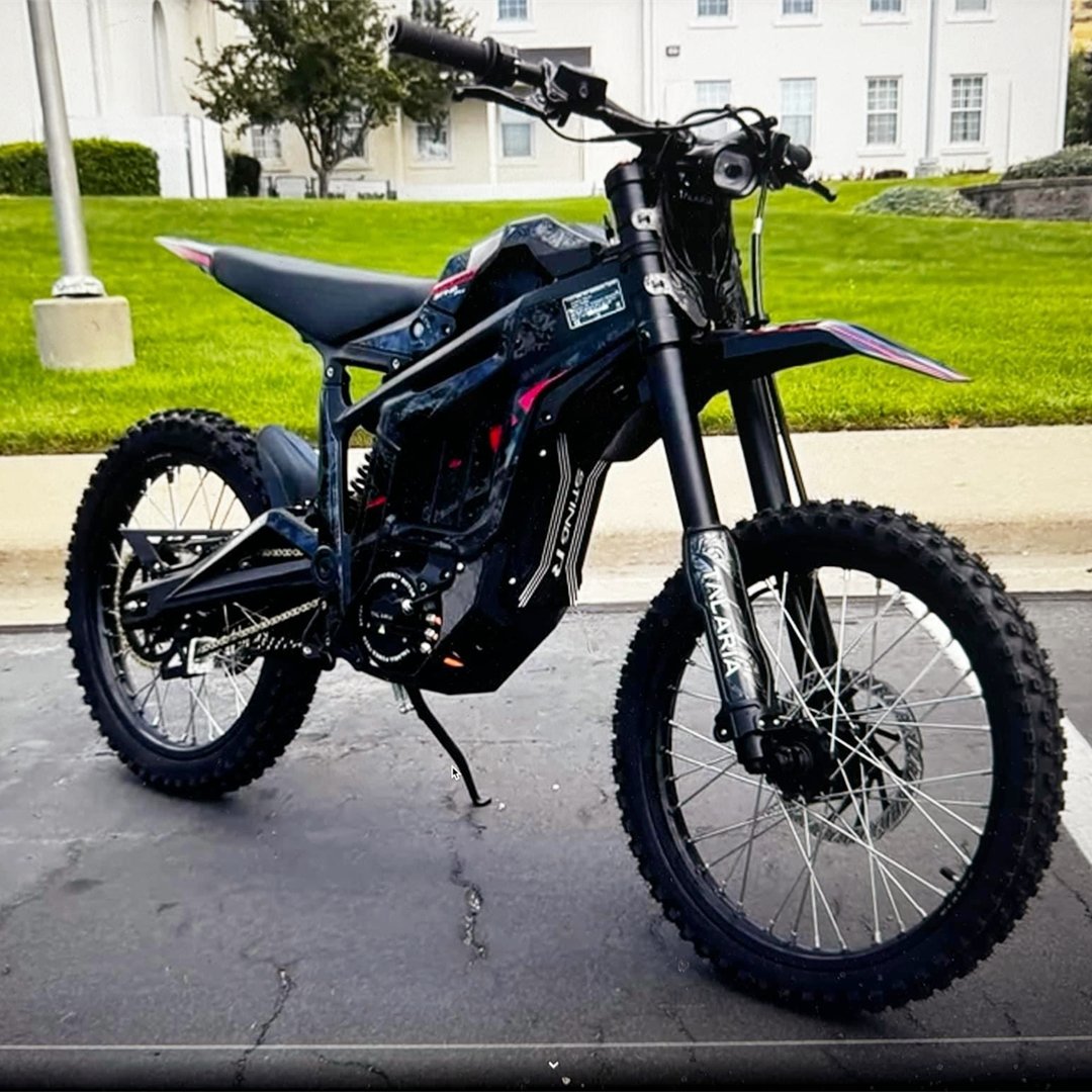 2025 New Talaria Sting R MX5 Pro 13000W 72V 40Ah Sting R Pro Sur ronOff Road Electric Motorcycle Dirt Bike