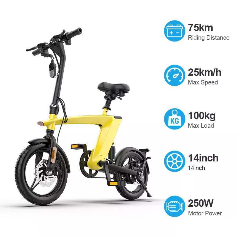 EU UK Full Suspension Motor City 250W 60KM/H Speed Lithium Ion Electrical Bike Removable Battery Electric Bicycle For Adults