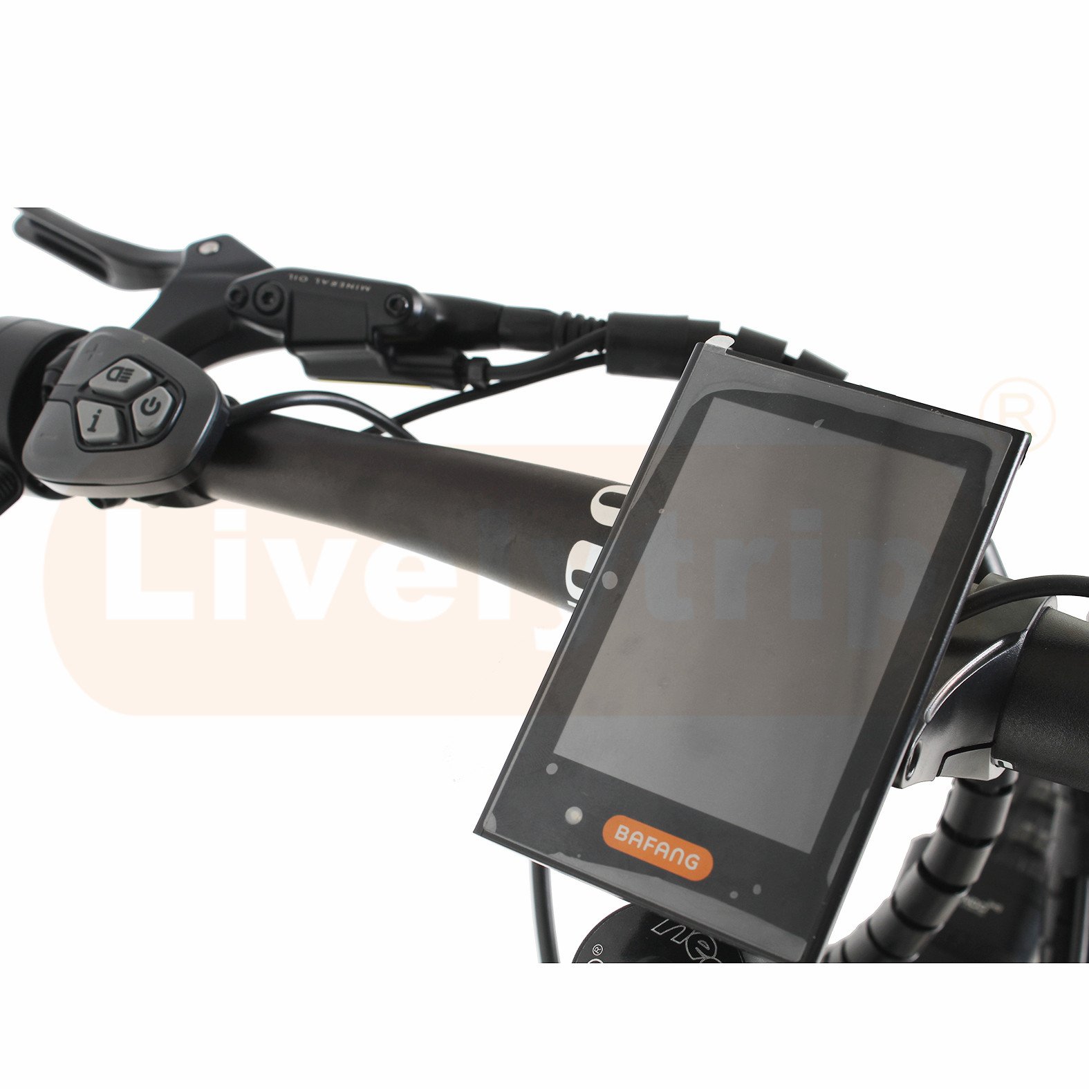 New Full Suspension Electric Mountain Dirt Bike With 8Fun 1000 Watt Mid Drive Motor