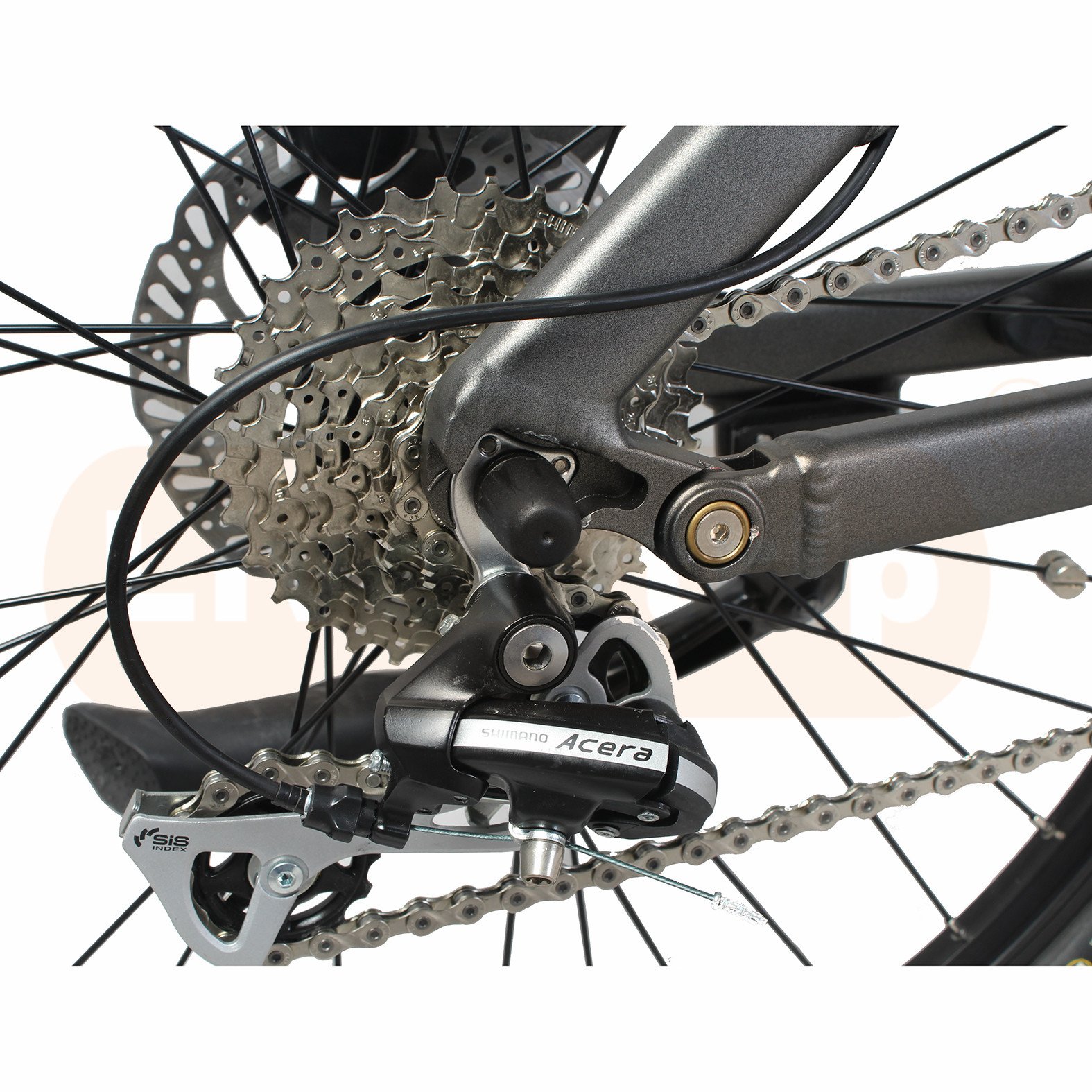 New Full Suspension Electric Mountain Dirt Bike With 8Fun 1000 Watt Mid Drive Motor