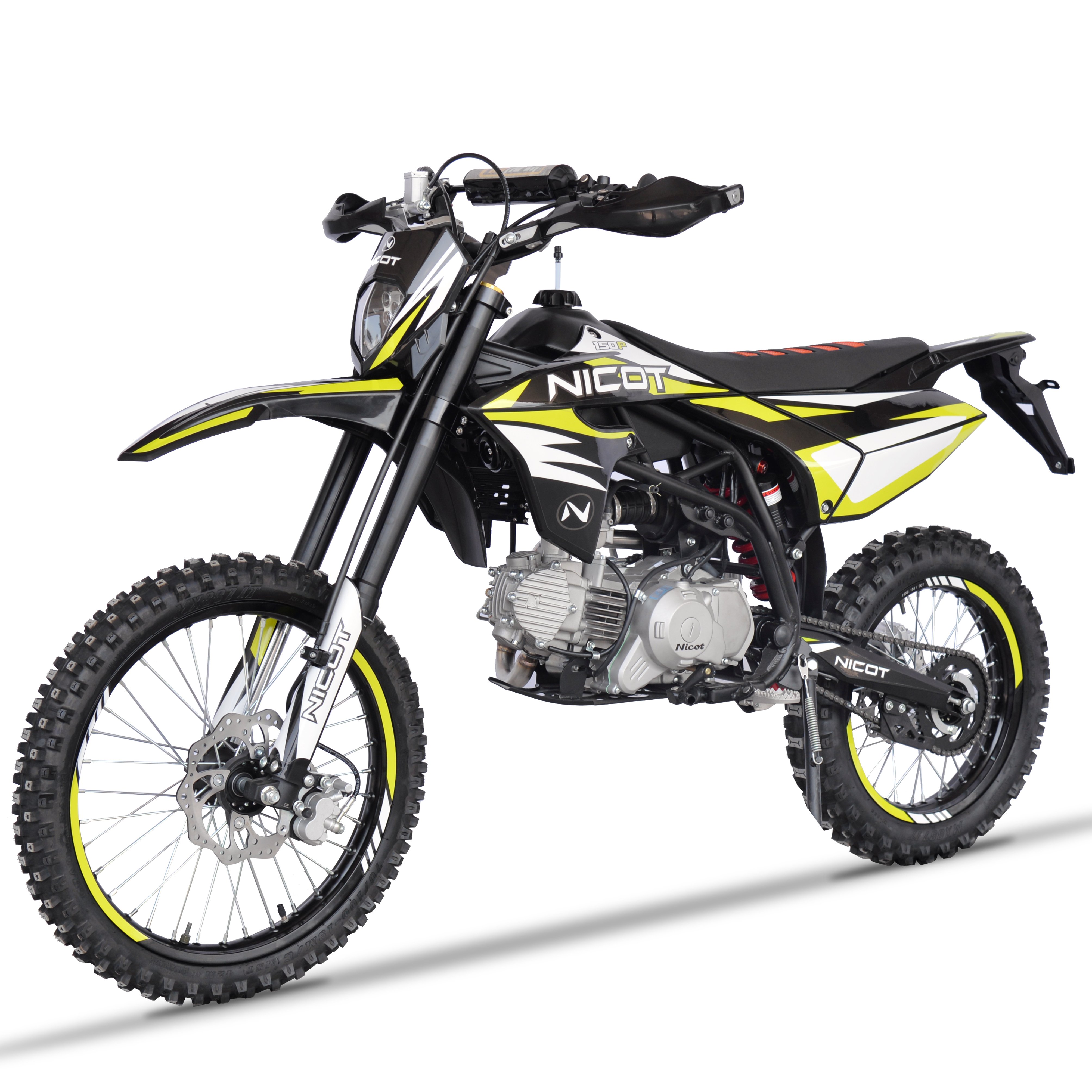 Nicot Pit Bike PT4 150cc Dirt Bike 4 stroke Gasoline Off-road Motorcycle Racing Motorbike Sportbikes Enduro For Adults
