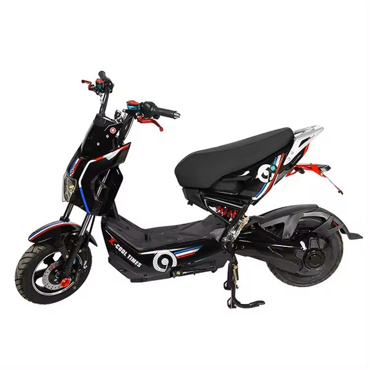 High Quality 14 Inch Electric Scooter Motorcycles Big Pedal 3 Speeds 500W Rear Hub Motor 50km Range 48V/62V Lithium Fast EBike