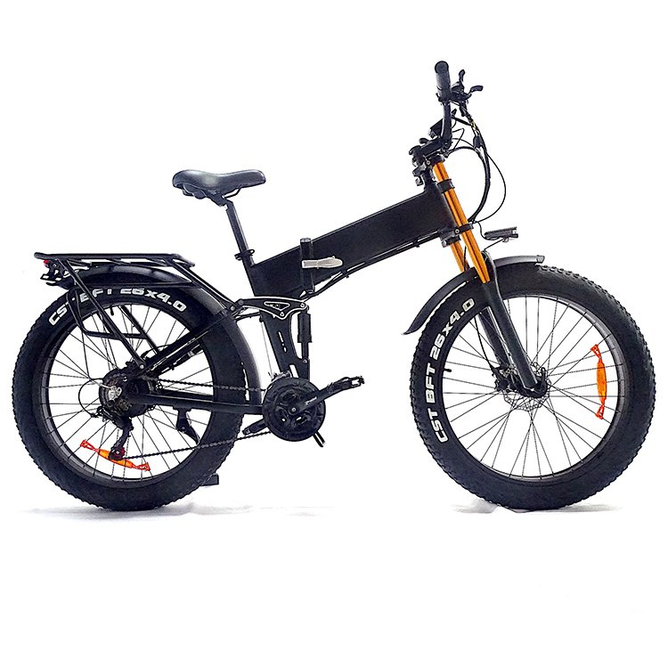 Hot Sale Mini Size Folding Electric Bicycle 350W 48V 14 Inch Electric City Bike Foldable Electric Bike