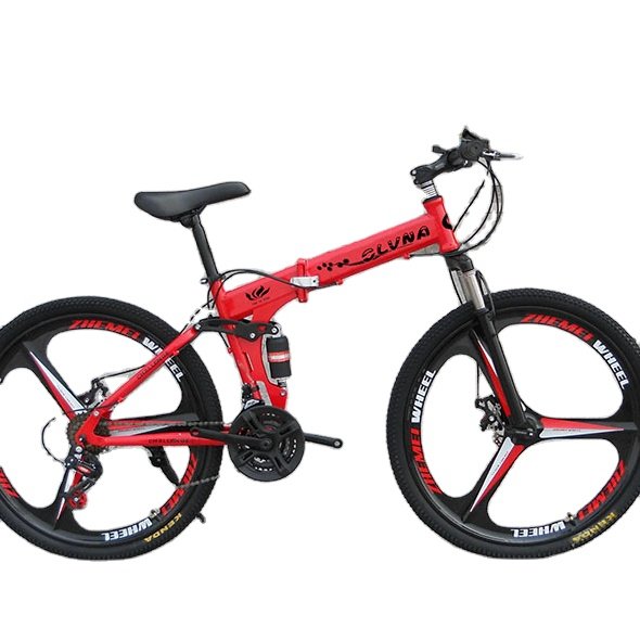 High quality Double disc brake bicycle 26 inch folding mountain bike are ready in stock hot sale