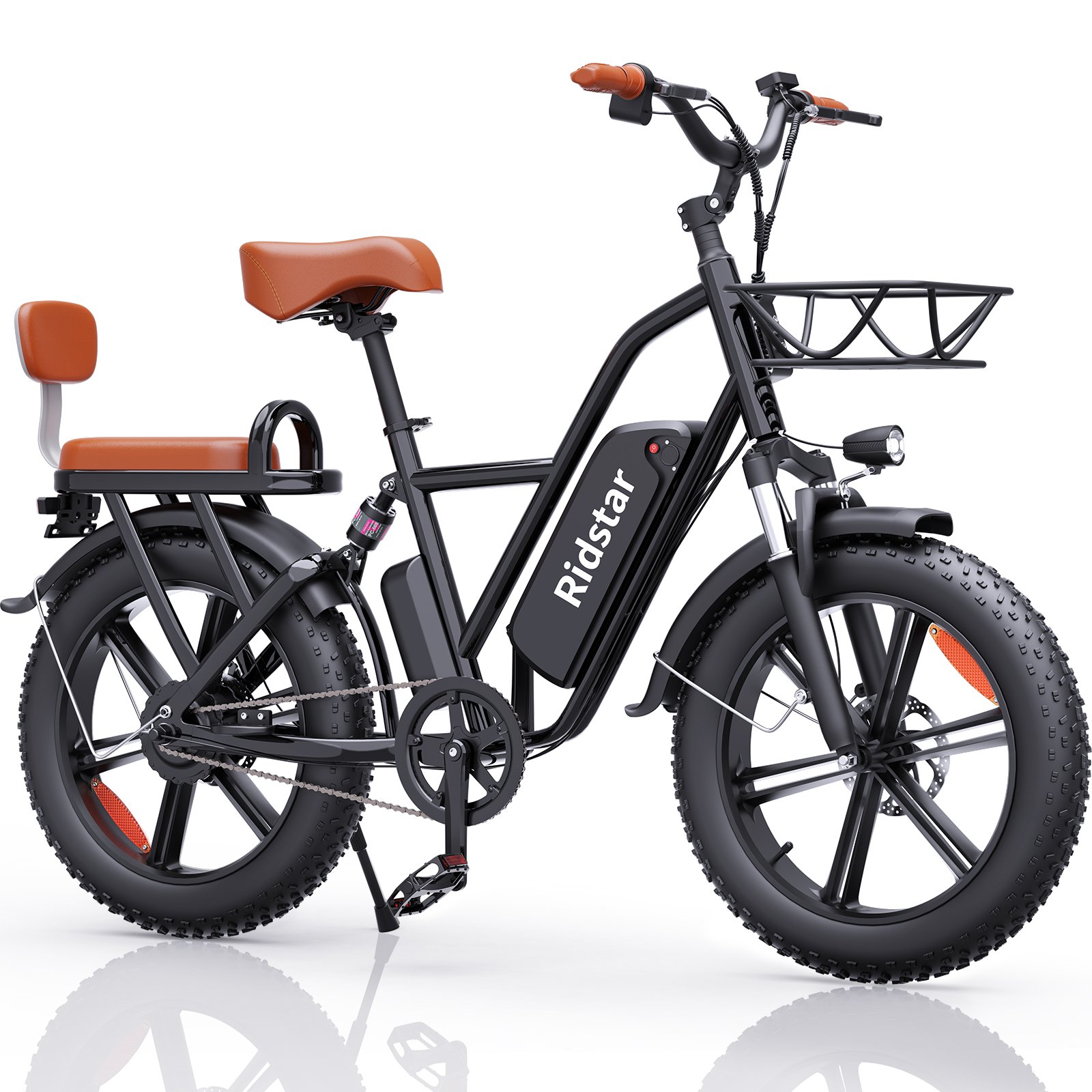 20 Inch Shockingproof Electric Lithium Battery City Bike for Parent Carrying Child US Warehouse 1000w Power