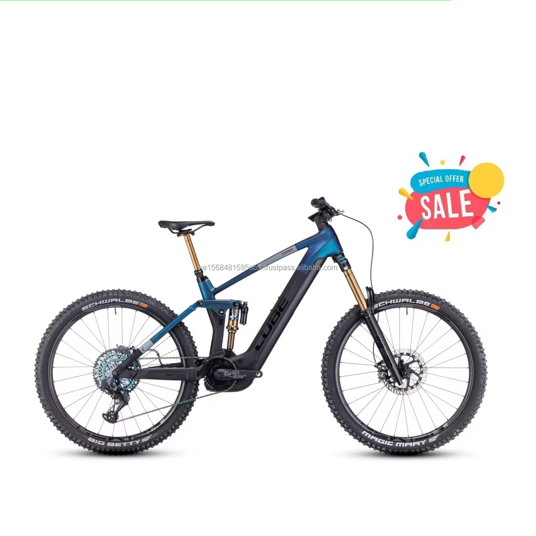 Hot Sales New 2024 Cubee Stereoo Hybrid 160 HPC SLT 750 Electric Mountains Bikes