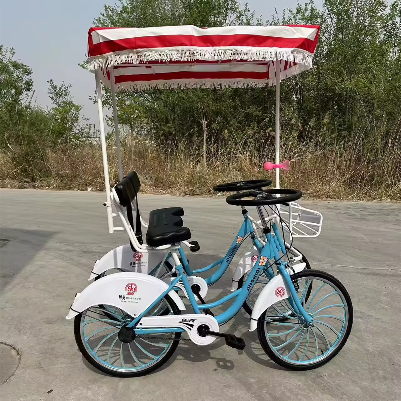 Mobile Bar Cart Electric Sightseeing Bus Vehicle Party Bike Pedal Pub Car Beer Bike for Sale