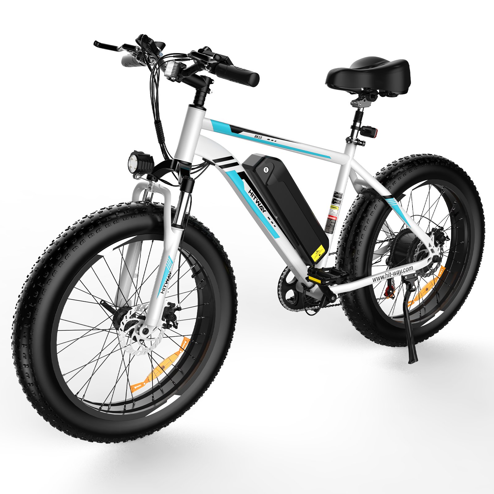 Door To Door Fast Delivery Cheap China HITWAY-BK15 26inch Fat Tire Big Wheel Electric City Bike Bicycle