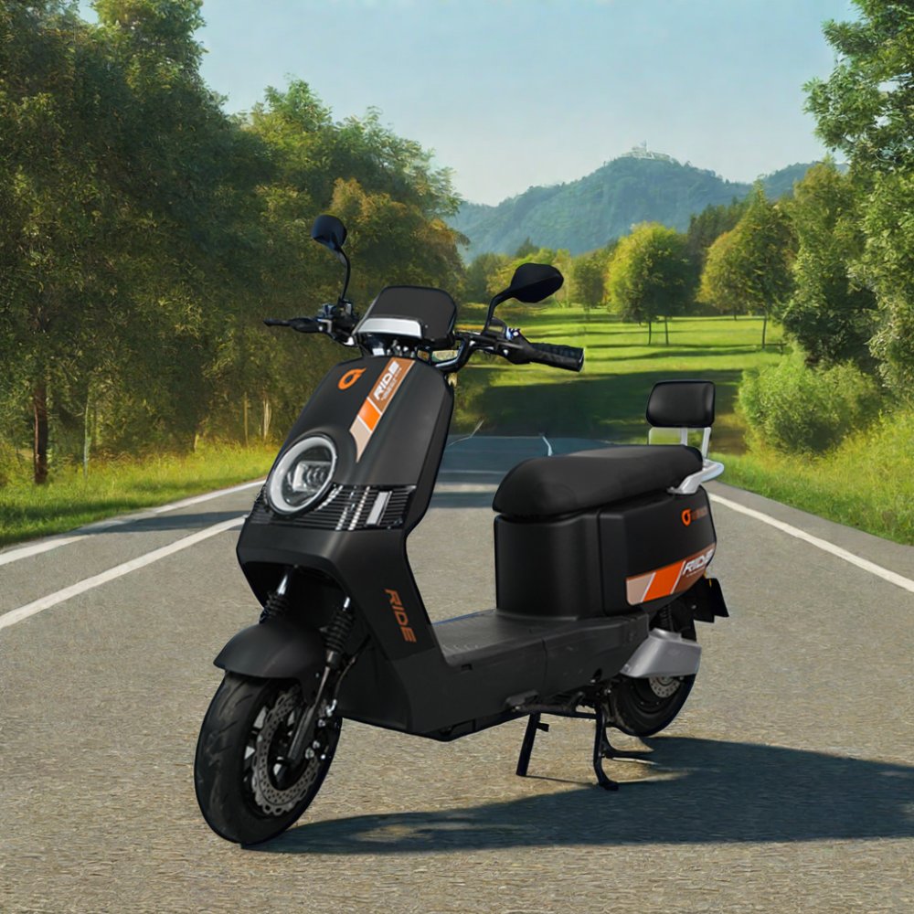 Bike With Basket Electric Scooter Bike For Adult Electric Motorcycle Electric City Bike Powerful Adult Fat Tire Electric Scooter