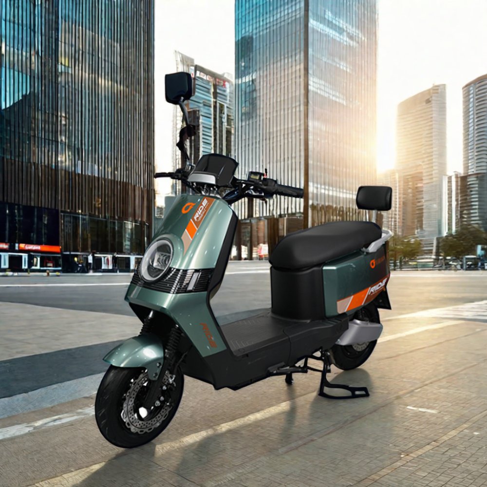 Bike With Basket Electric Scooter Bike For Adult Electric Motorcycle Electric City Bike Powerful Adult Fat Tire Electric Scooter