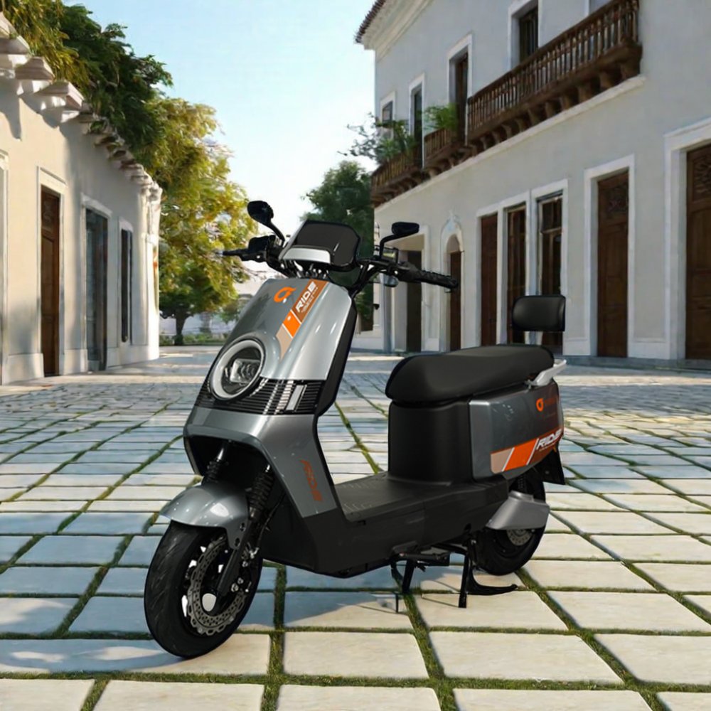 Bike With Basket Electric Scooter Bike For Adult Electric Motorcycle Electric City Bike Powerful Adult Fat Tire Electric Scooter