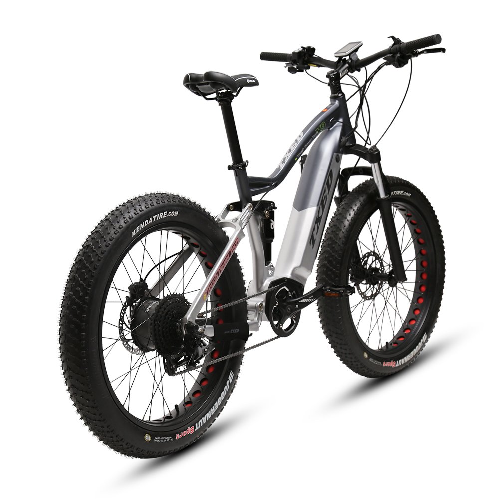 Electric mountain bike with rear BAFANG motor Fatbike electric bike