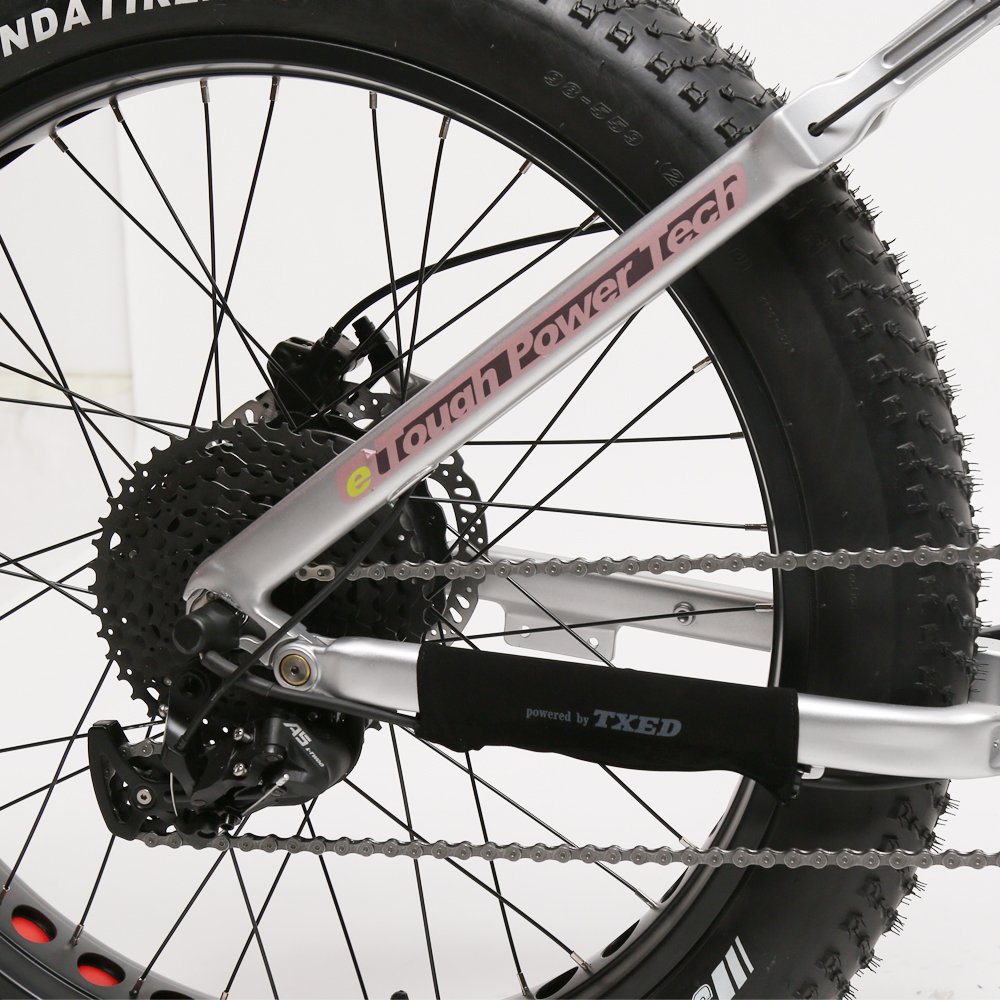 Electric mountain bike with rear BAFANG motor Fatbike electric bike