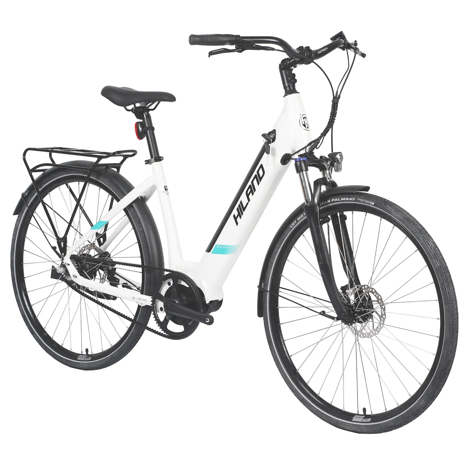 JOYKIE HILAND environment friendly material 28 inch 250W 36V motor lithium battery electric city bike electric bikes for adult