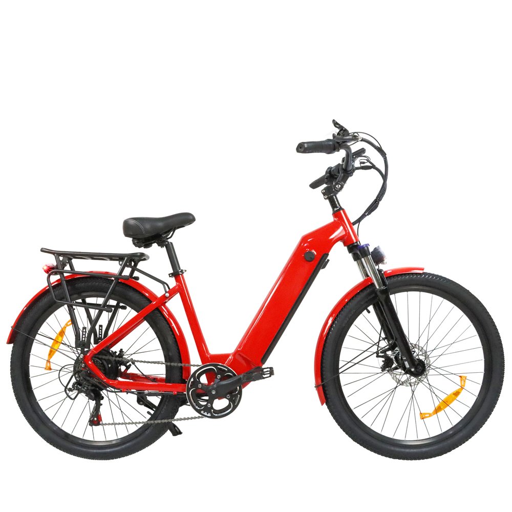 Electric Bike for Adults 26" Electric Mountain Bike with 500W Motor, 36V12AH Long Range 35-50mile with 7 Gears E Bike