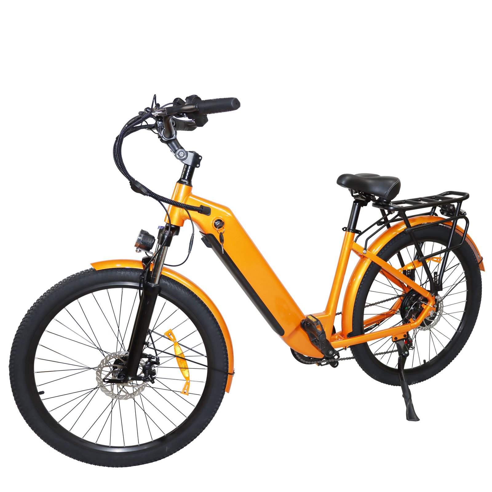 Electric Bike for Adults 26" Electric Mountain Bike with 500W Motor, 36V12AH Long Range 35-50mile with 7 Gears E Bike