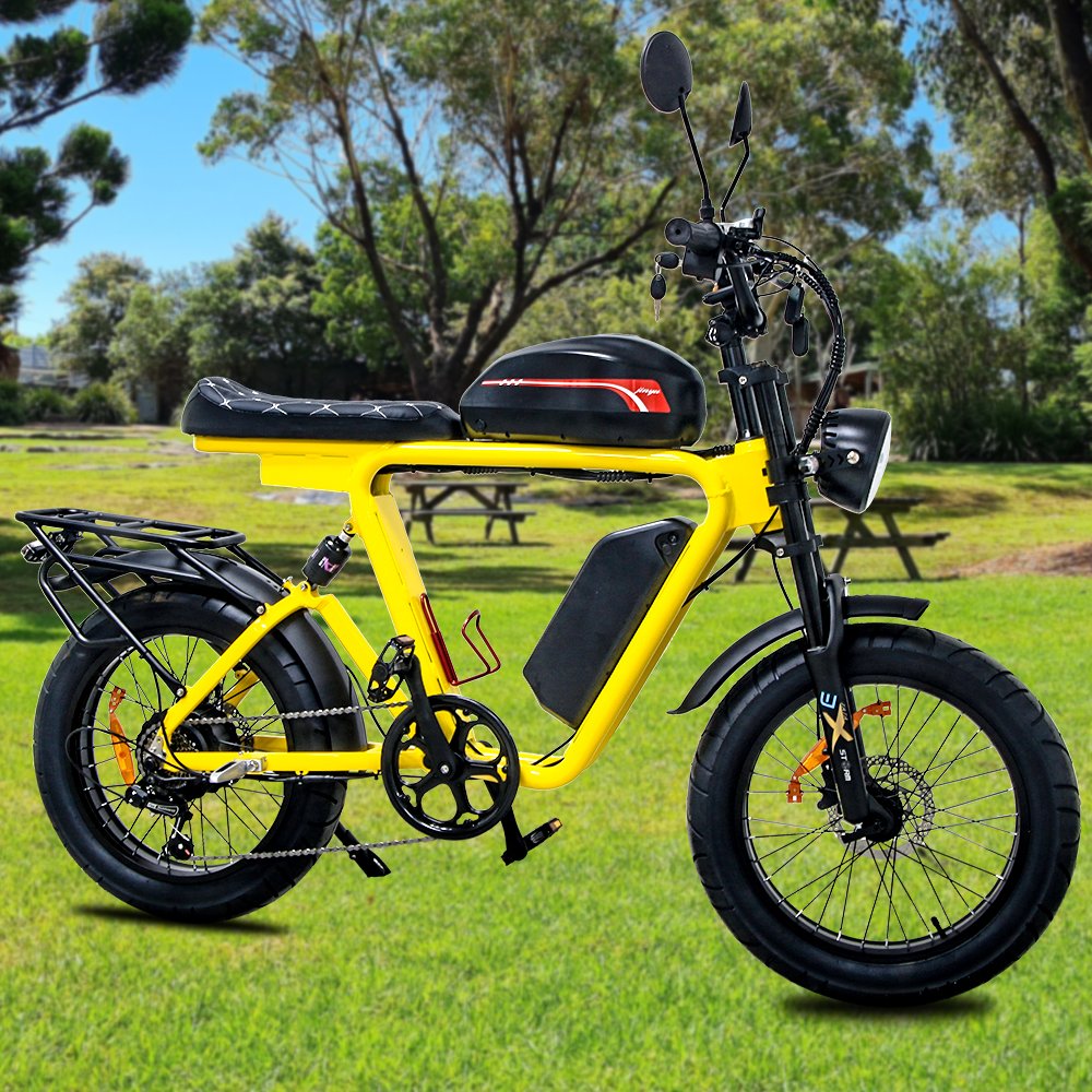 power plus battery range 180km electric Hot-selling yellow mountain road multi-purpose new energy electric mountain bicycle
