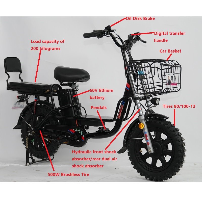Super power electric bicycle with 60V 20A lithium battery electric mountain bike speed 50km per hour hot sale ebike range 60km