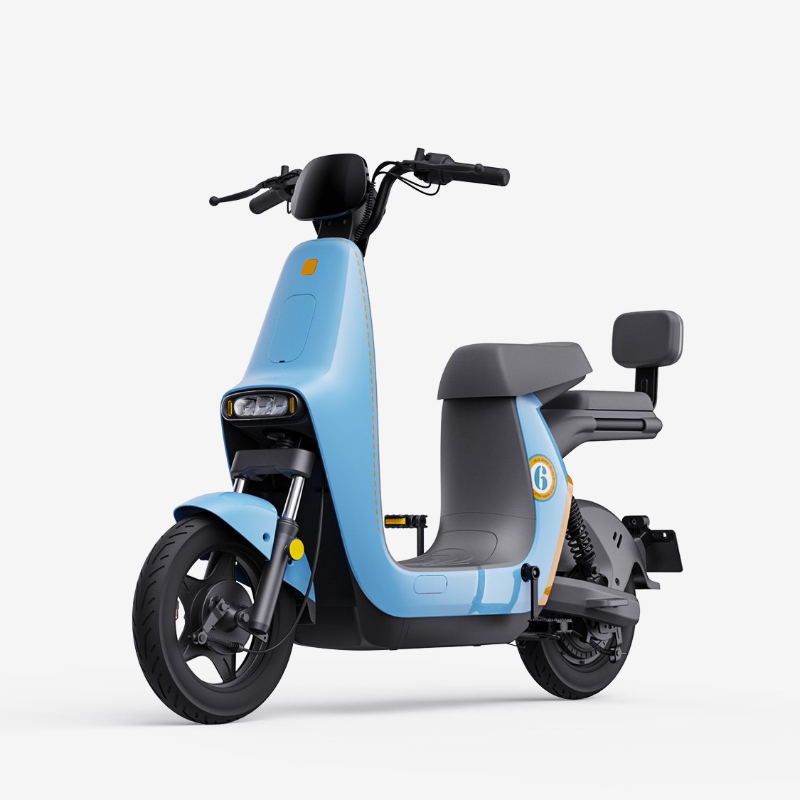 China Brushless 400w motor sportbikes moped 48V Strong Safety adult electric scooter