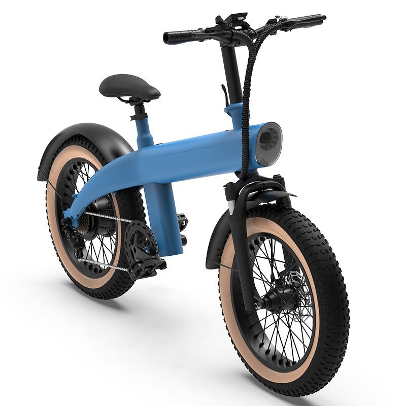 Fatbike Electric Bicycle 4.8V Fat Tire Aluminum Alloy 4.8V Fat Tire Ebike Smart Electronic Mountain Bike Lithium Battery Power