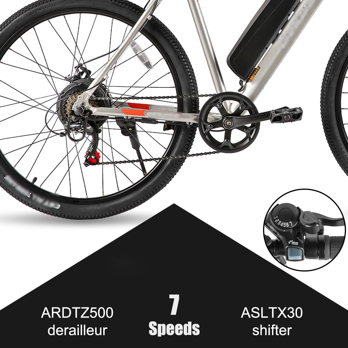Special Offer 350w Electric bike 10.5 AH lithium battery High Performance Electric City Bike 27.5 Inch Fat Tire Practical Ebike