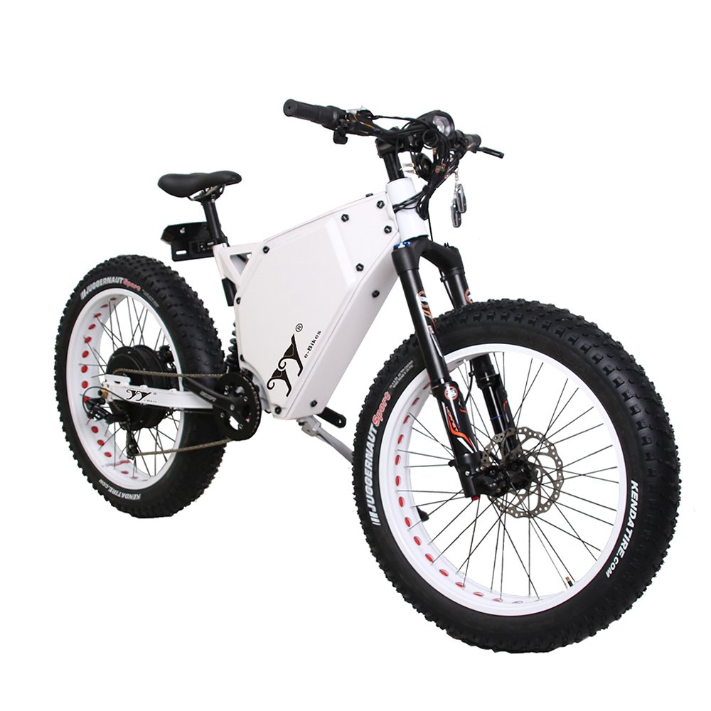 26'' Retro Beach Cruiser Mountain Electric Bike 72v 3000w / Chopper Electric Bicycle / Fat Tire Cheap e bike