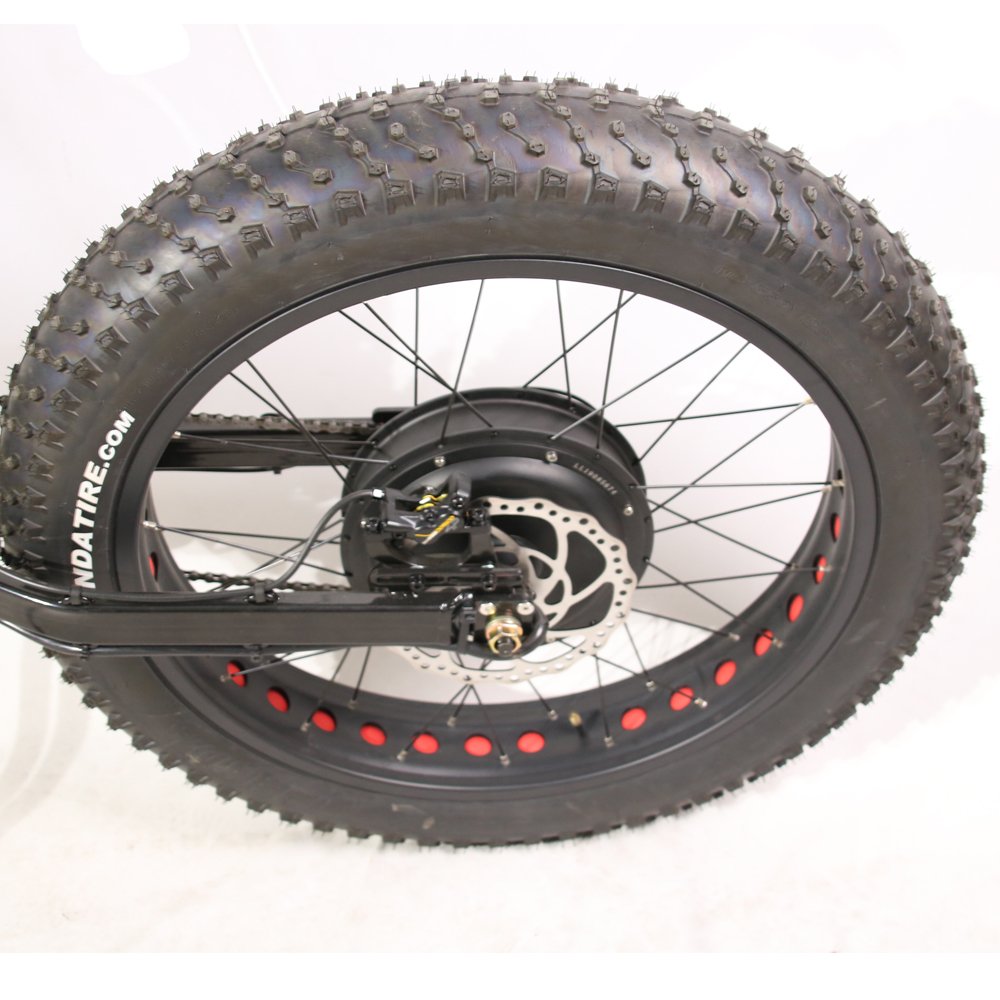 26'' Retro Beach Cruiser Mountain Electric Bike 72v 3000w / Chopper Electric Bicycle / Fat Tire Cheap e bike