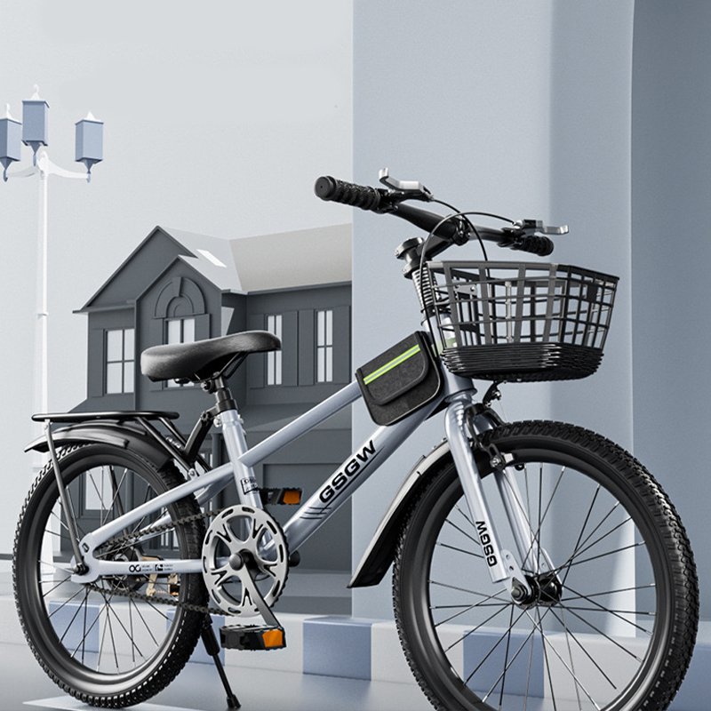 New 20-24 Inch Toddler Bicycle For Boys And Girls Kids Children'S Bicycle With Basket