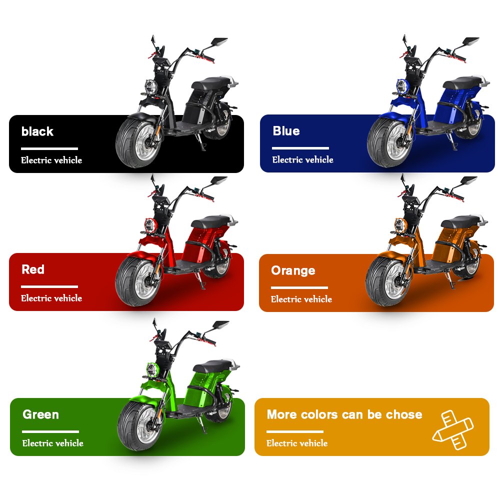 2024 Hot Sale New design motor 2000 W 60v 20AH Electric Motorcycle 85 km/ h Moped Scooter With fast shipping