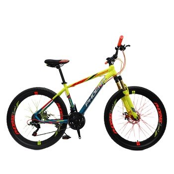 Phoenix MTB Bicycle 26 inch steel frame Mountain Bicycle 24 speed Disc Brake Adult Mountain Bike with Suspension Fork